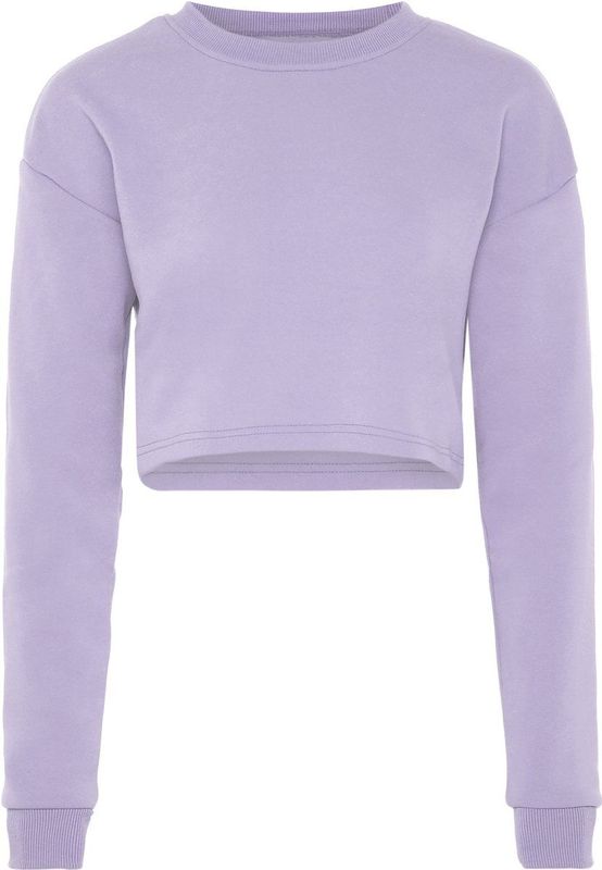myMo - ATHLSR - Sweatshirt - Cropped - Zacht Materiaal - Losse Pasvorm