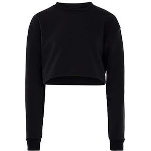 Mymo Athlsr Pull à manches longues pour femme 100% polyester - Noir - Taille XS, Noir, XS