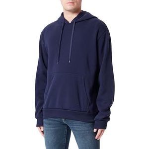 Colina Sportieve gebreide trui met capuchon voor heren, polyester, marineblauw, maat M, marineblauw, M, Navy Blauw