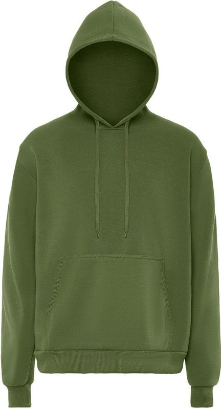 Mo - ATHLSR - Sweatshirt - Riet - Capuchon met Trekkoord