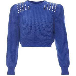 faina Trui  royal blue/koningsblauw