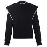 faina Trui  zwart / wit