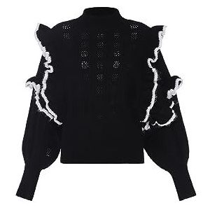 faina Trui  zwart / wit