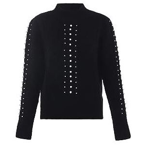 faina Trui  zwart / wit