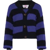 myMo - Grofgebreid Vest - Multicolor - V-Hals - Casual Ontwerp