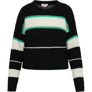 Pullover Trui - Geribbelde Textuur - Casual Comfort - Diverse Strepen