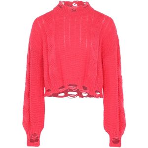 MYMO - Trui - Framboos - Gebreide Truien