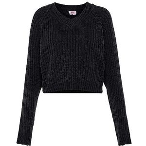 Mymo - Jumper - Zwart - Pullover - Casual Basic Fit