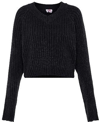 Mymo - Jumper - Zwart - Pullover - Casual Basic Fit