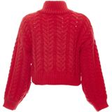 Mymo - Jumper - Koraal - Pullover Trui