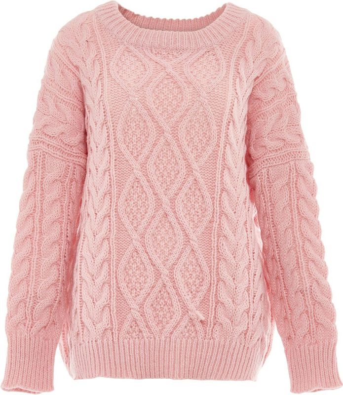 Mymo - Jumper - Roze - Pullover Trui