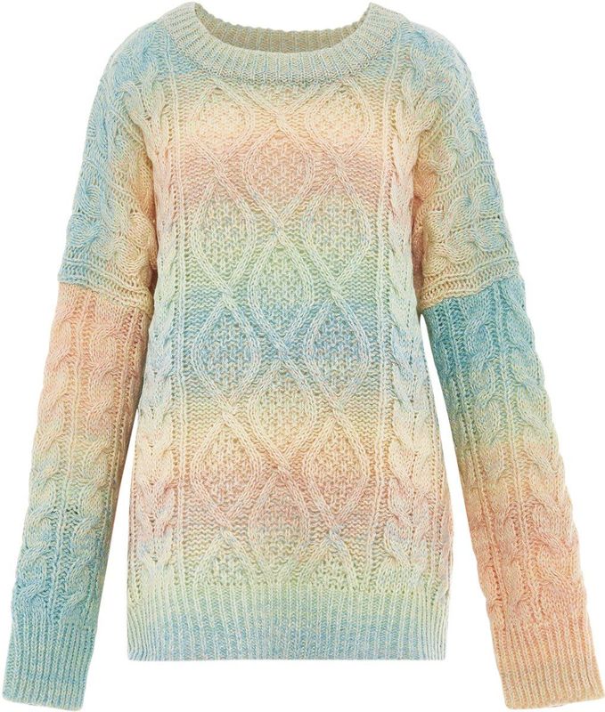 Mymo - Jumper - Blauwmunt - Pullover Trui