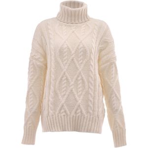 Trui - Effen - Col - Losse Pasvorm - Lange Mouw - Normale Lengte