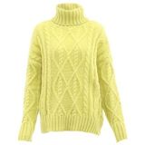 Mymo - Trui - Kalk - Coltrui - Dames - Grofgebreid