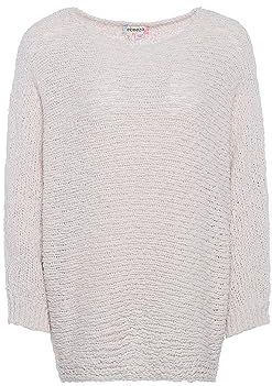Ebeeza - Pull - Crème - Décontracté en Tricot - Dames