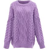 Sookie - Trui - Lavendel - Gebreide Truien