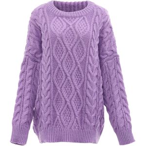 Sookie - Trui - Lavendel - Gebreide Truien
