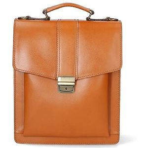 FELIPA Unisex handtas briefcase, cognac, cognac