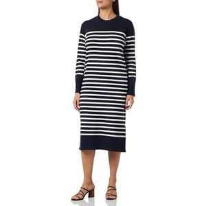 Boline Dames maxi-jurk 81432829, marine wolwit, XS/S, marine wolwit, XS/S