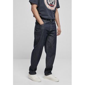 Southpole - 3D Embroidery Denim Broek rechte pijpen Blauw