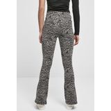 Damen-Leggings mit hoher Taille Urban Classics zebra boot (GT)