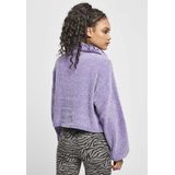 Urban Classics - Short Chenille Turtleneck Sweater/trui - Paars