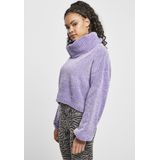 Urban Classics - Short Chenille Turtleneck Sweater/trui - Paars