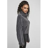 Urban Classics - Short Chenille Turtleneck Sweater/trui - Grijs