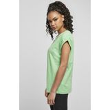 Urban Classics - Extended Shoulder Dames T-shirt - Groen