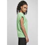 Urban Classics - Extended Shoulder Dames T-shirt - Groen