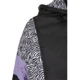 Urban Classics - Aop Mixed Pull Jas - Roze - Jassen