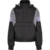 Urban Classics - Aop Mixed Pull Jas - Roze - Jassen