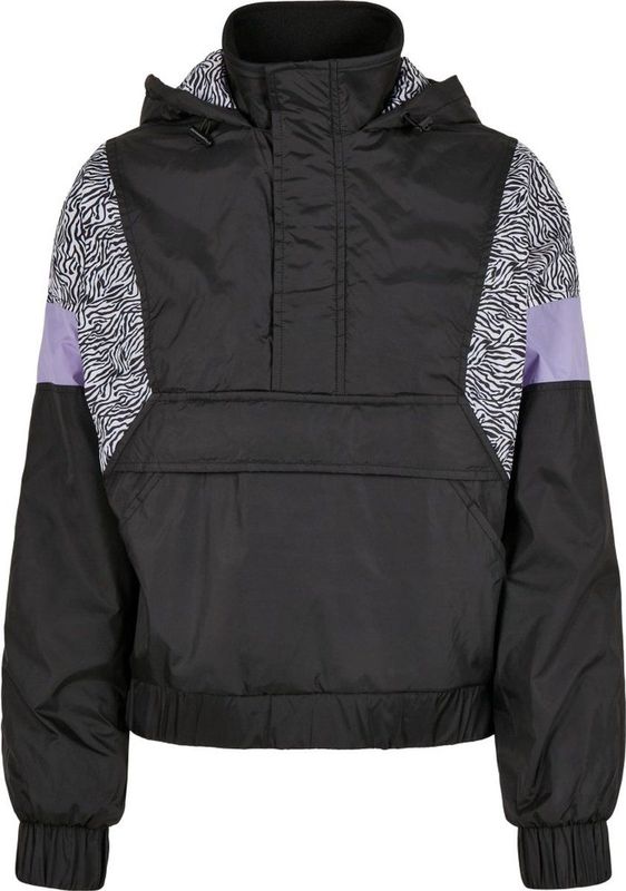 Urban Classics - Aop Mixed Pull Jas - Roze - Jassen