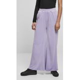 Urban Classics - Joggingbroek - Fluweel - Wijde Pijpen - Lavendel
