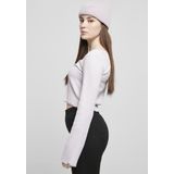 Urban Classics - Cropped Rib Cardigan - Paars