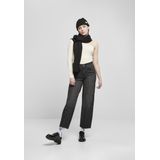 Urban Classics Ladies High Waist Wide Leg Cropped Denim Pants