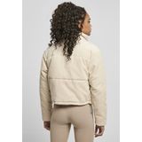 Urban Classics - Dames Winterjas - Witzand - Corduroy Puffer Jack - Korte Snit