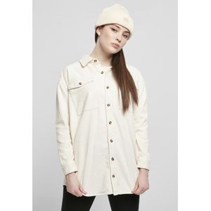 Urban Classics - Long Corduroy Blouse - Creme