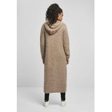 Urban Classics - Gebreid Damesvest - Taupe - Met Capuchon