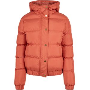 URBAN CLASSICS Winterjacke "Urban Classics Damen Ladies Hooded Puffer Jacket", (1 St.), mit Kapuze
