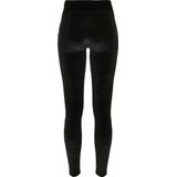 Urban Classics - High Waist Velvet Legging - Zwart