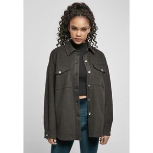 Urban Classics - Overhemd - Casual - Zwart - Katoen