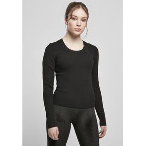 Urban Classics - Wide Neckline Sweater/trui - Zwart