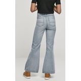 Urban Classics - High Wasit Flared Denim Flared broek Blauw