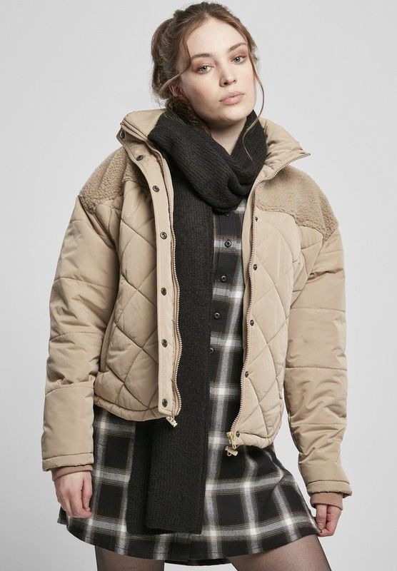 Fleecejack - Perzikkleur - Polyester - Gewatteerd Met Ritszakken