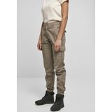 Urban Classics - High Waist Cargobroek   Beige