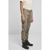 Urban Classics - High Waist Cargobroek   Beige