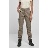 Urban Classics - High Waist Cargobroek   Beige