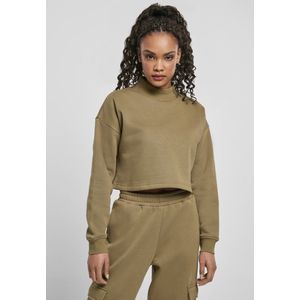Urban Classics - Cropped Oversized High Neck Crew Sweatshirt
