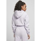 Urban Classics - Short Oversized Sweat Crop Hoodie - Paars